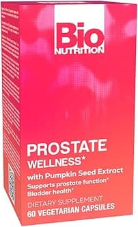 Prostate Wellness with Pumpkin Seed Extract, 60 Vegetarian Capsules