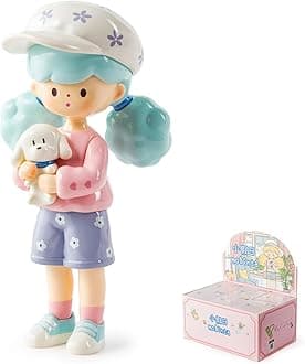 BEEMAI Molinta Minor Holiday Series Blind Box 6-Box Set (Set of 6 No Repeat), Cute Figures Collectibles