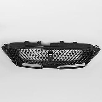 Huray Front Grille Fit for Lincoln MKZ 2017-2019 Bumper Upper Hood Grill Replacement for HP5Z8200AA (Black)