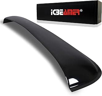 ICBEAMER 42.5" 1062mm Sunroof Wind Deflector,Universal Fit Tinted Moonroof Visor for Deflecting Noise, Rain and Windy Weather, Car Accessories Sun Shade Dark Smoke Smooth/Waterproof Double Side Tape