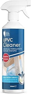UPVC Cleaner and PVC Cleaner for Windows and Doors - 500ml Window Spray, PVC Spray, Effective UPVC Cleaning Solution for Conservatories and All Plastic Surfaces