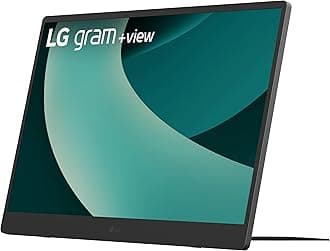 LG gram +View 17-inch Lightweight, Portable WQXG (2560x1600) Anti-Glare IPS Monitor, 16:10 Aspect Ratio, up to DCI-P3 99% Color, Built-in Speaker, USB Type-C, DisplayPort, mini HDM - Titan Silver
