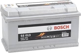 Bosch S5013 - car battery - 100A/h - 830A - lead-acid technology - for vehicles without Start/Stop system