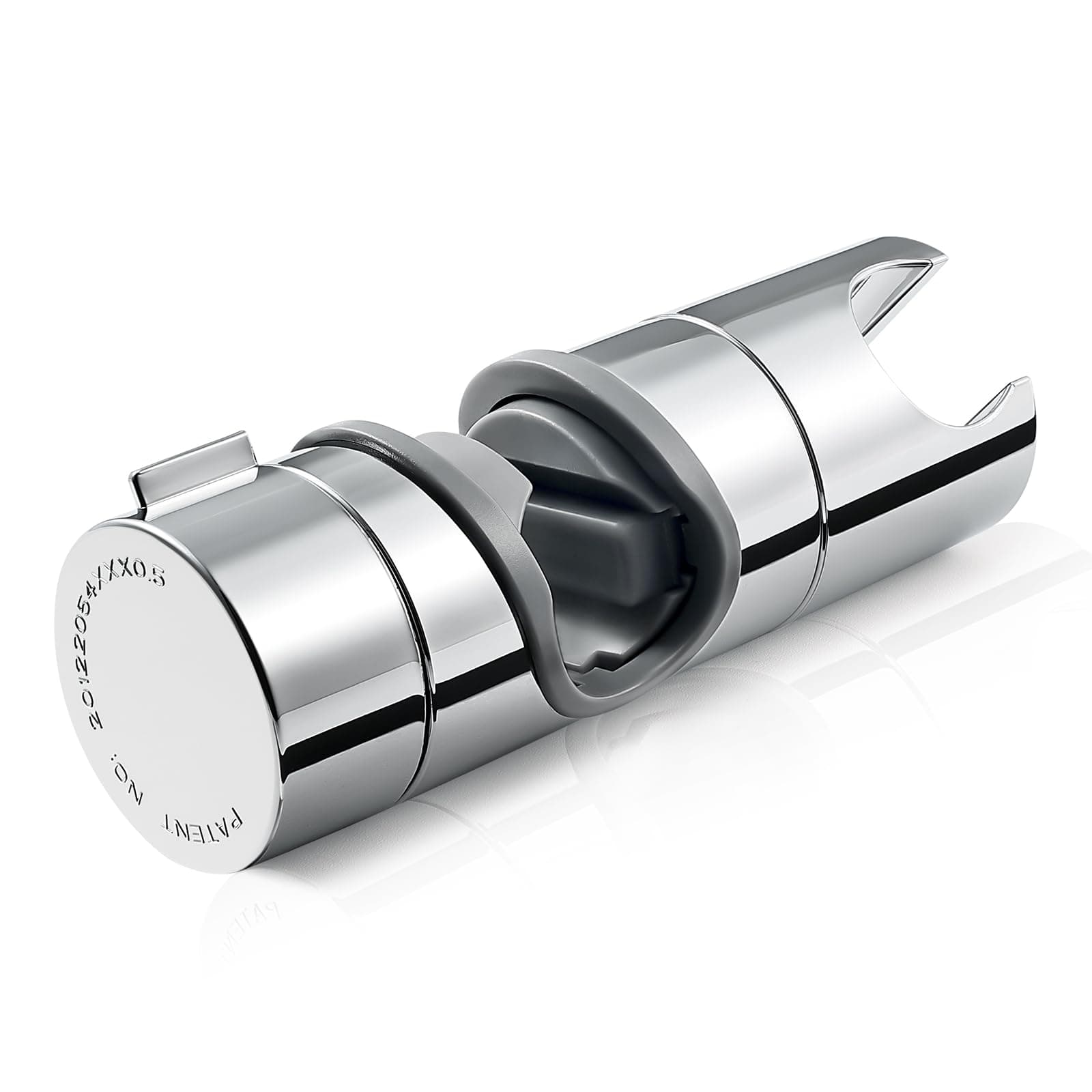 Shower Head Holder - 19-22mm ABS Adjustable Shower Holder Bracket, Universal Shower Head Holder Replacement for 18-25mm Slide Rod, Shower Head Accessories Parts, Chrome Plated