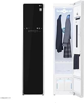 LG Styler S3BF Clothing Care System, Pollen, Viruses, Dust Mites, Odor Removal, Steam Garment Care, Wrinkle Reduction, Black Color, For Suits, Coats, Wool, Knitwear, Blanket Sanitization