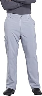 Cherokee Men's Scrub Pants Modern Fit 6 Pockets Tapered Leg with Drawstring CK200A