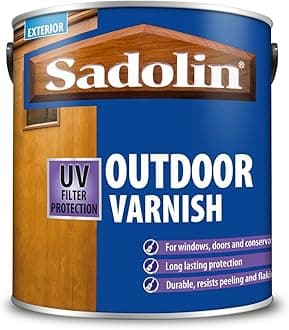 Sadolin Outdoor Varnish 2.5 Litre Matt Finish