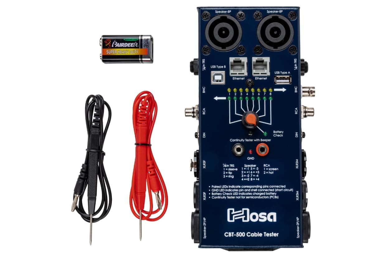Hosa CBT-500 Audio Cable Tester