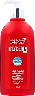 Sensitive Body Lotion with Glycerin – 450ML – Body Lotion for Dry & Normal Skin, Intensive Daily Moisturizer For Soft Skin & Protection from Dryness