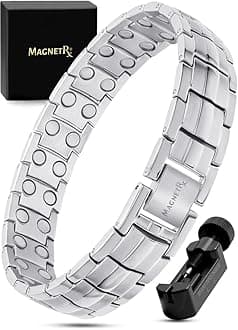 MagnetRX Men's Ultra Strength Magnetic Bracelet (Classic)