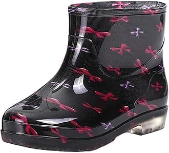 GenericWellington Boots Mens Waterproof Muck Field Wellington Boots Non-Slip Comfortable Neoprene Walking Welly Boots Breathable Knee High Garden Rain Boots Composite Safety Shoes Warm Lined Wellingtons