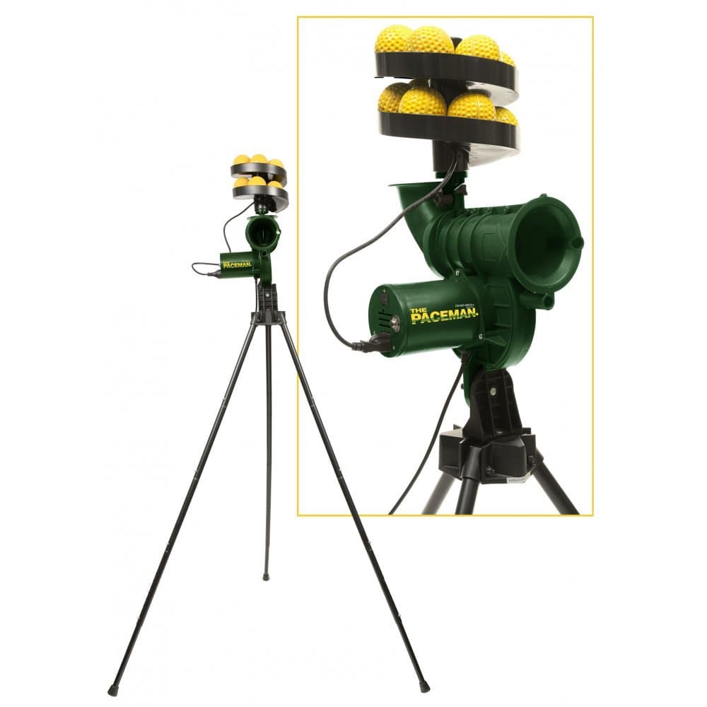 Dimension Sport Paceman Bowling Machine (Including 12 Paceman Balls)