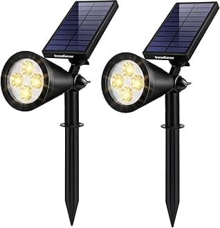 InnoGear Solar Spotlight Outdoor Pack of 2