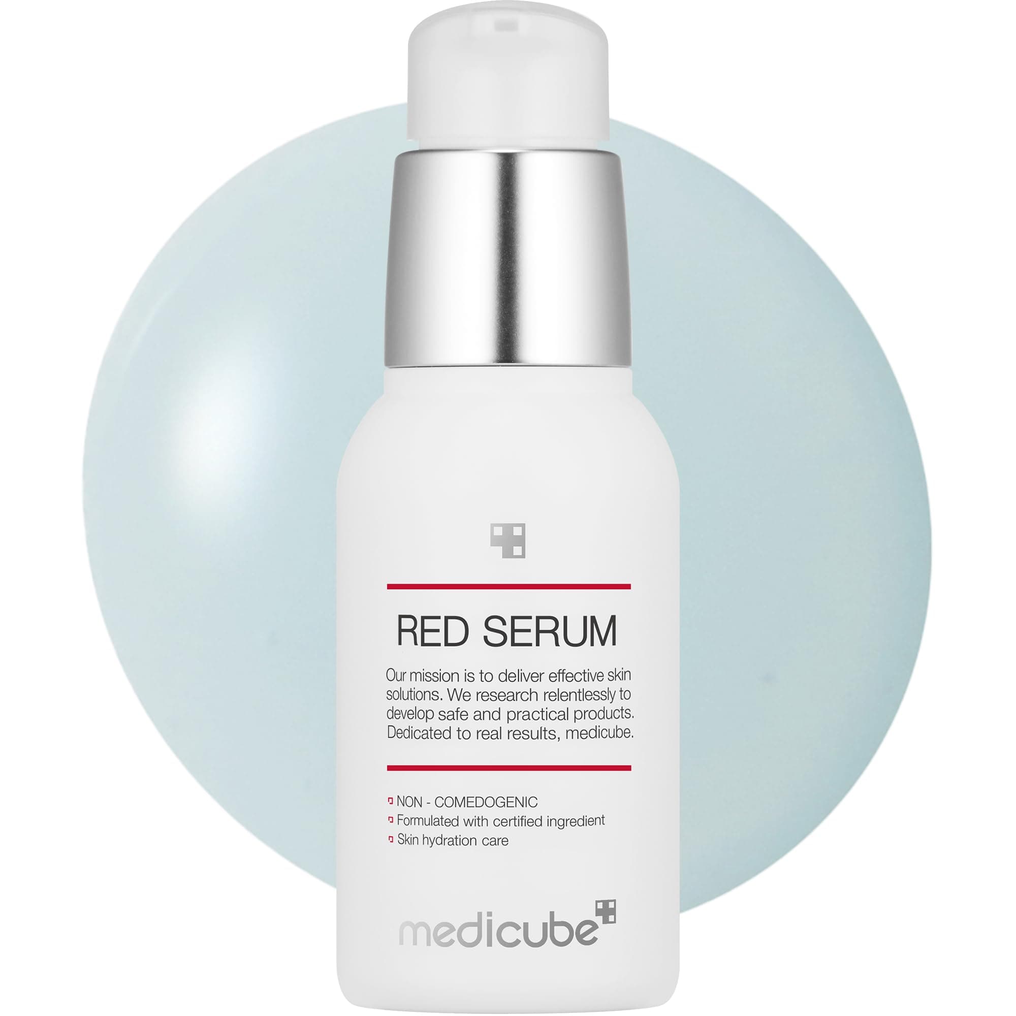 Red Serum 2.0 || Low-irritating formula for breakout-prone skin | Soothing and relieving | Formulated with BHA, Niacinamide & Adenosine | Non-comedogenic | Korean skincare (1.01fl.oz.)