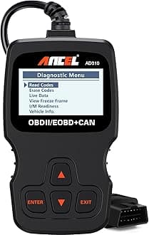 AD310 Universal OBD2 Scanner Car Engine Fault Code Reader CAN Enhanced Diagnostic Scan Tool, Read and Clear Error Codes for All OBDII Vehicles 1996+ or Newer (Classic Black)