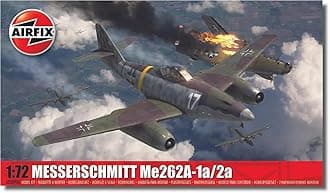 Airfix X-3090A 1/72 Messerschmitt Me262A-1a/2a Plastic Model