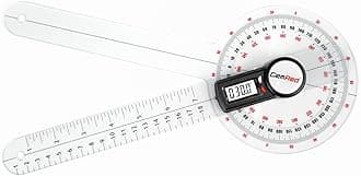 GemRed 12" Digital Goniometer for Joint Range of Motion ROM Measurement(GR311 New Version)
