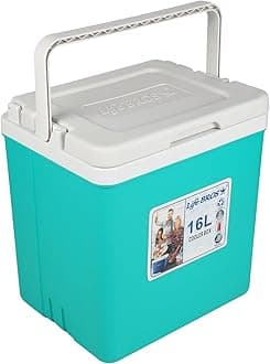 Portable Deep Freeze Cooler Premium Ice Chest 10L/10.6QT, Insulated Ice Box 15 Can for Camping, Fishing, BBQs, Tailgating & Outdoor Activities
