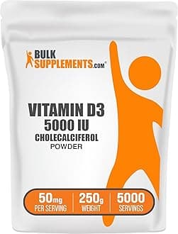com Vitamin D3 (Cholecalciferol) Powder - Pure Vitamin D3 - Immune Support - Bone Support (250 Grams - 8.8 oz)