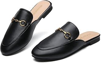 Minorsu Buckle Mules for Women