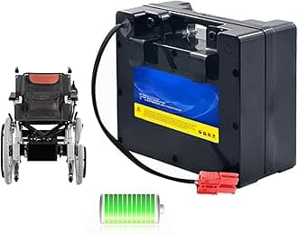 Lithium Battery Pack 24V Electric Wheelchair Batter 24 Volt Large capacity electric wheelchair battery for the elderly 8AH-70AH, battery built-In BMS