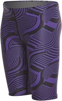 Jammer Swimsuit – Boys' Competitive Swim Shorts, Quick Dry, UPF 50+, Lined, Athletic Fit