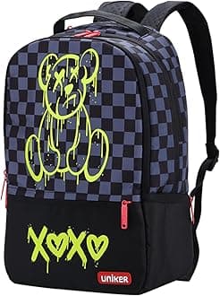 Laptop Backpack with USB Port,Graffiti Backpack for Work,Space School Backpack,Designer Laptop Backpack for 15.6 Inch