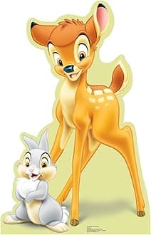 Bambi & Thumper Life Size Cardboard Cutout Standup - Disney's Bambi