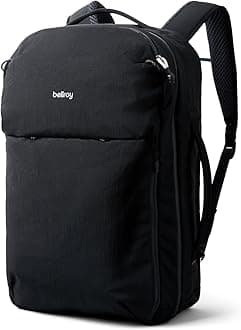 Bellroy Lite Travel Pack 30L (carry-on backpack, travel backpack for international travelers, with laptop pocket, interior packing cells and tuck-away shoulder straps) - Black