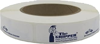 The Gripper Seal - Stops Liquid Leaks, 3/4" x 6" 250 Labels