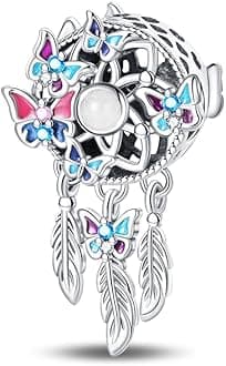 925 Sterling Silver Charms for Bracelets Necklaces 5A Cubic Zirconia Beads Charms Dangle Pendant,Jewelry Beads Gifts for Women