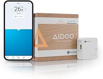 AIRZONE – Aidoo WiFi Control for Air Conditioning - Compatible with DAIKIN Residential AZAI6WSCDA0 - Remote Air Conditioner Control and Scheduling via App - Compatible with Google Home y Alexa