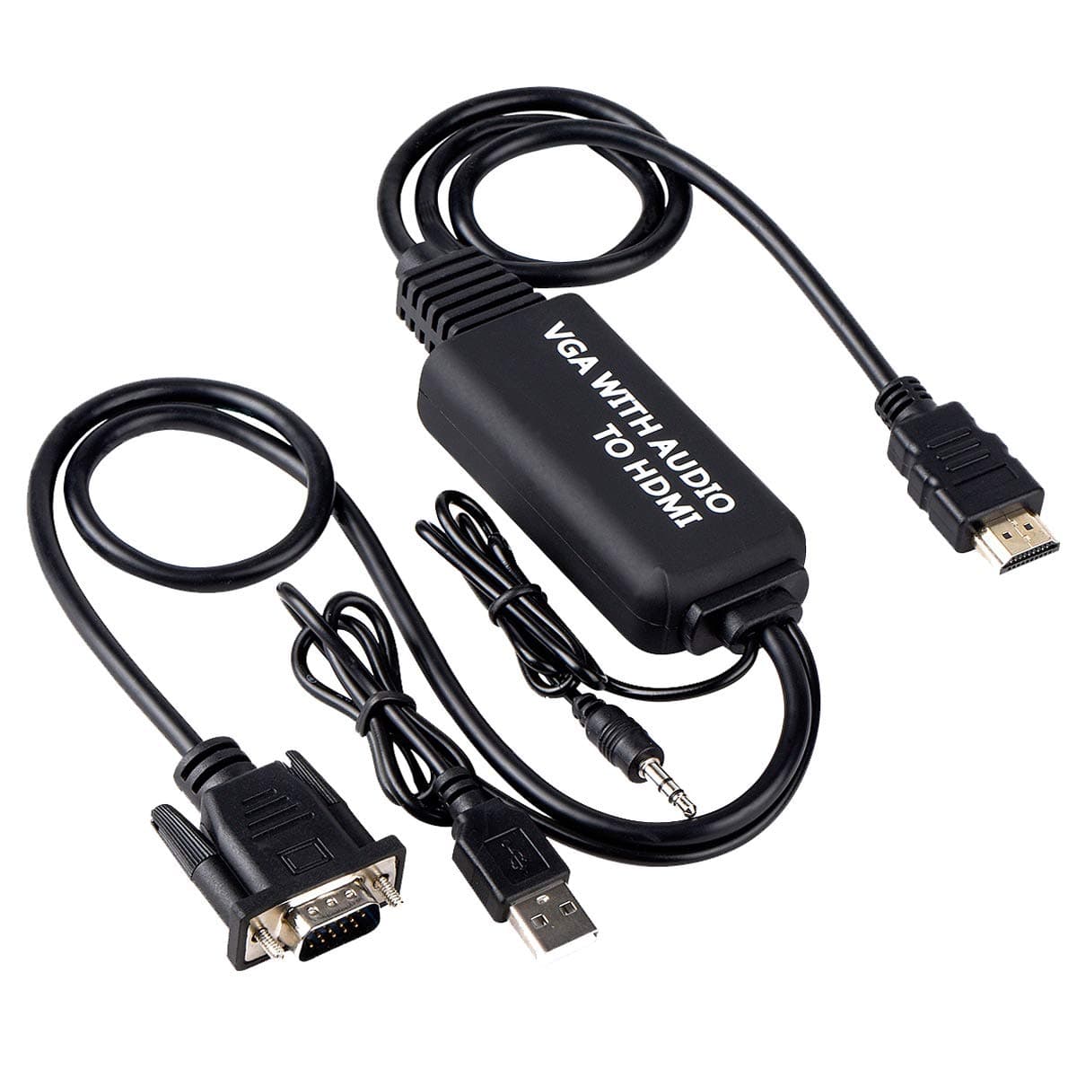 VGA to HDMI Cable With Audio