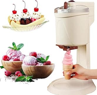 Commercial Soft Serve Ice Cream Maker - Countertop Soft Serve Ice Cream Machine for Home Use - Ice Cream Maker Machine Soft Serve