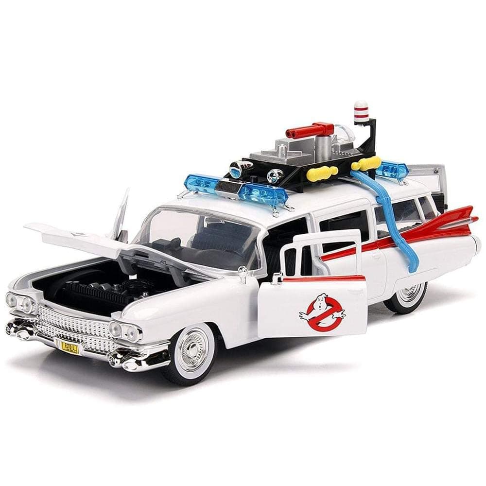JA99731 Ghostbusters Hollywood Rides 1:24 ECTO-1, Multi-Colored, One Size