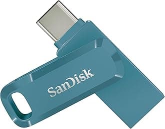 256GB Ultra Dual Drive Go USB Type-C Flash Drive - Up to 400MB/s, Navagio Bay - SDDDC3-256G-G46NBB