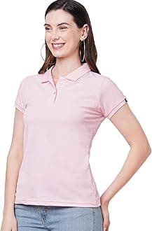 Wear Your Opinion Womens Polo Collar Neck T-Shirt Top