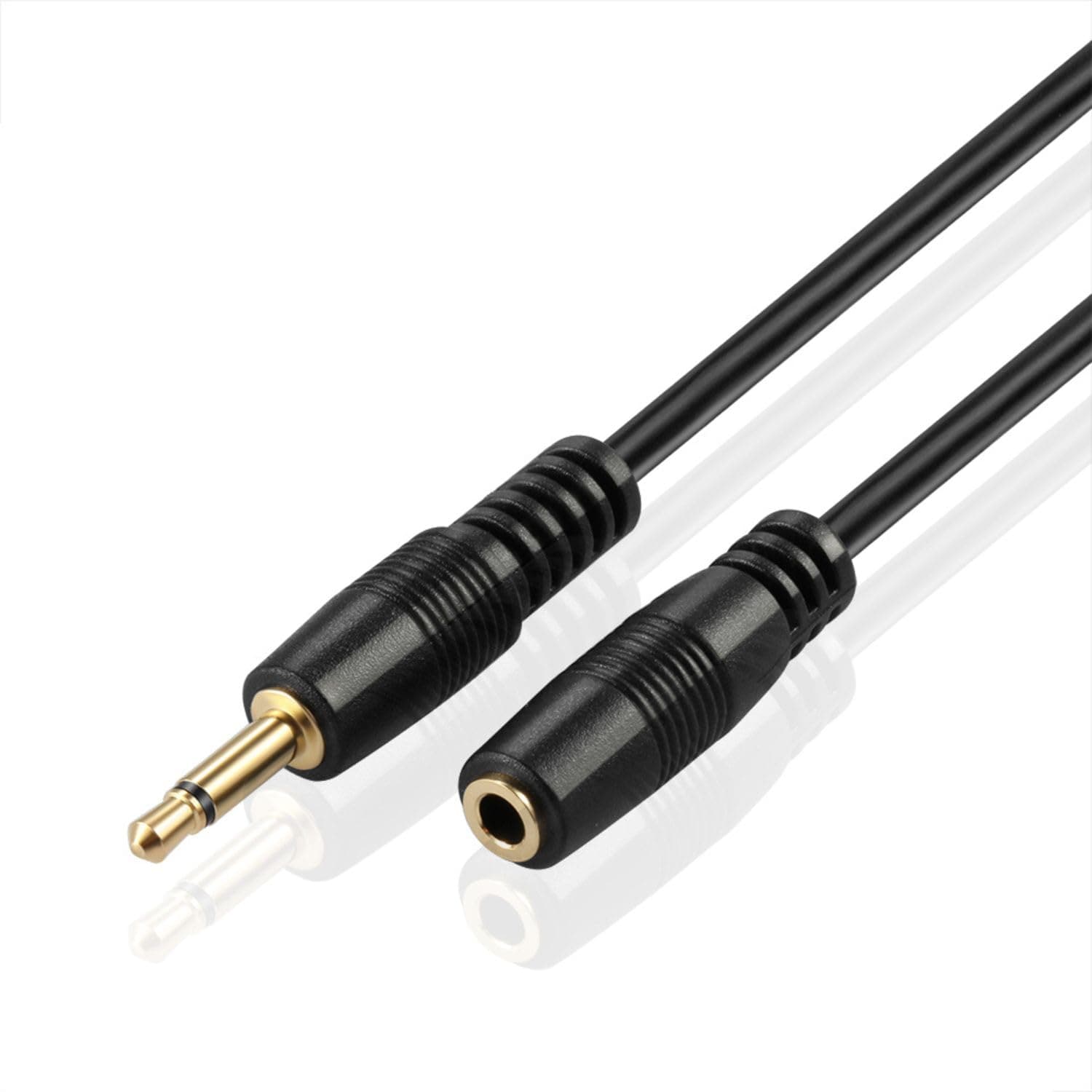 TNP 6FT Mono Extension Cable - 12V Trigger, IR Infrared Sensor Receiver Extender, 3.5mm 1/8" TS Monaural Mini Mono Audio Plug Jack Connector Male to Female