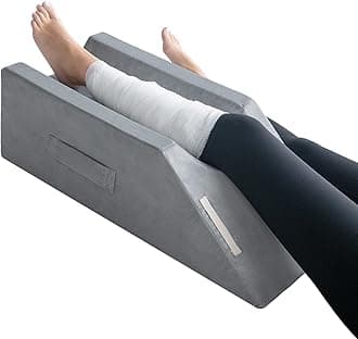 LightEase Memory Foam Leg, Knee, Ankle Support and Elevation Leg Pillow for Surgery