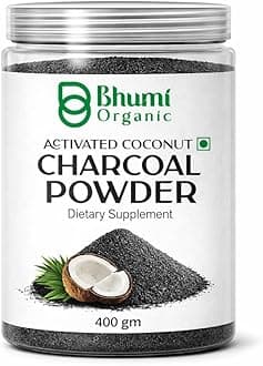 - Activated Charcoal Powder (400g) | Coconut Shell-Based | Teeth Whitening, Detox & Skin Care | Food-Grade, Vegan & Chemical-Free