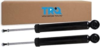 TRQ Rear Shock Absorber Set Fits 2016-2018 Toyota Prius 2017-2020 Prius Prime