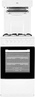 Beko KA52NEW Gas Cooker Eye Level Grill - White