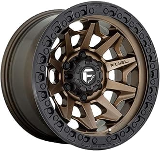 FUEL OFF-ROAD D696 COVERT 16X8, 6X5.5, 4.54, 1mm MATTE BRONZE BLACK BEAD RING - D69616808445