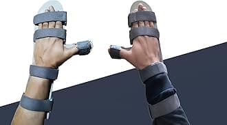 aluminium Wrist Hand Support Static Cockup Splint for Stroke, Paralysis, Arthritic Diseases, and Fractures (Combo (L+R), S)