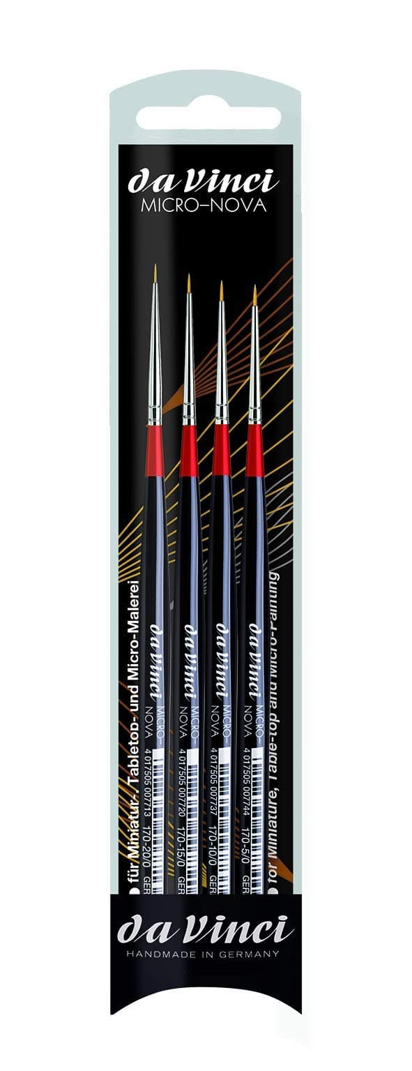 Watercolor Brush Set, Black