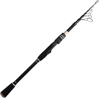 Blackhawk II Telescopic Fishing Rods, Graphite Rod Blanks & Durable Solid Glass Tip, Floating Guides, 1pc Fishing Rod Performance, Comfortable EVA Handle, Newly Designed Travel Rod