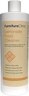 Furniture Clinic Laminate Floor Cleaner | Dilutes to Make 170 FL Oz | Easy and Safe Application | Quick-Drying with Linen Aroma | 17oz / 500ml