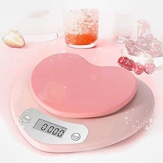 Ultra Precise Kitchen Scale - The Ultimate Baking and Cooking Companion - 6.6lbs (3kg) Capacity, 0.0035 oz (0.1g) Graduation, Large LCD Display, and Tare Function, and ML Unit - (Pink 3kg/0.1g)