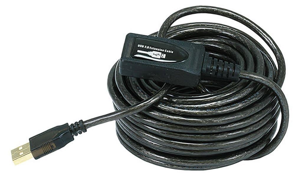 eDragon 33ft 10M USB2.0 A/A Hi-Speed Active Extension/Repeater Cable