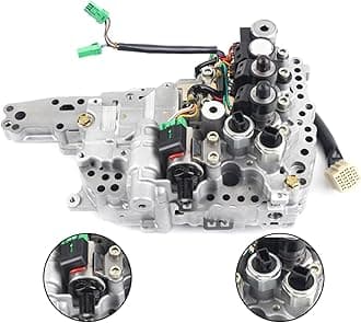 CVT Transmission Valve Body 2-Pressure Sensor Compatible with Nissan Altima Rogue Sentra 2007-2012, Dodge Caliber Jeep Compass Patriot 2007-2014, RE0F10A JF011E 31705-1XF0D